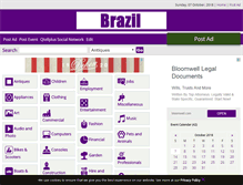 Tablet Screenshot of brazil.marcyads.com
